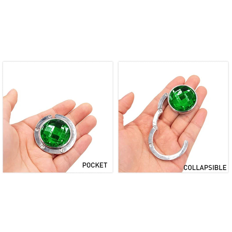 Porte-sac de table Cristal – Élégance pratique au quotidien